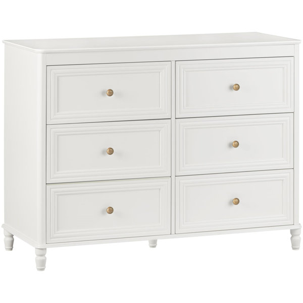 Little Seeds Piper 6 Drawer Double Dresser & Reviews Wayfair